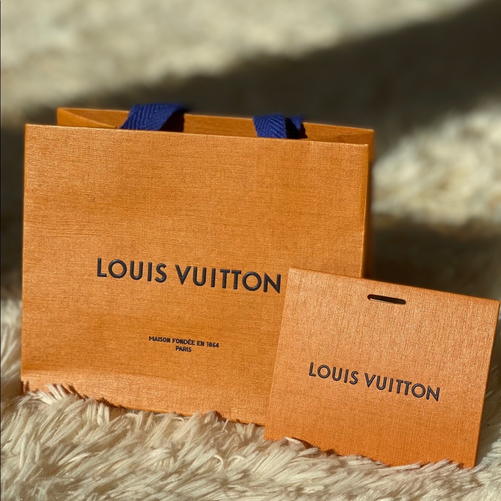 LOUIS VUITTON Shopping Bag + Card Holder